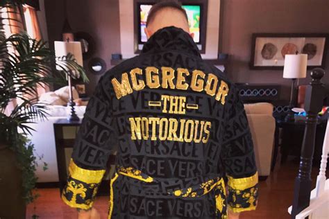 conor mcgregor versace robe|Conor McGregor .